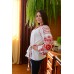 Embroidered blouse "Zgarda Red"